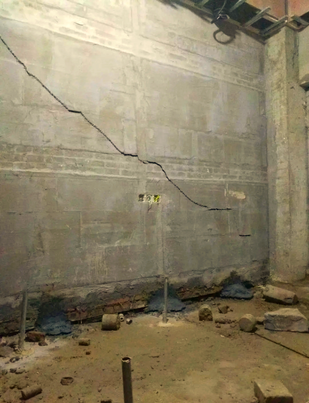 阳泉矿区房屋下沉加固